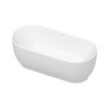 Duravit Luv Voľne stojaca vaňa, 180x85 cm, DuraSolid, ClickClack, biela 700434000000000