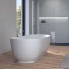 Duravit Luv Voľne stojaca vaňa, 180x85 cm, DuraSolid, ClickClack, biela 700434000000000