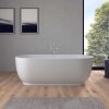 Duravit Luv Voľne stojaca vaňa, 180x85 cm, DuraSolid, ClickClack, biela 700434000000000