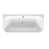 Duravit Happy D.2 Plus Voľne stojaca vaňa, 180x80 cm, biela/graphit super matt 700451800000000