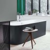 Duravit Happy D.2 Plus Voľne stojaca vaňa, 180x80 cm, biela/graphit super matt 700453800000000