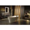 Duravit Cape Cod Voľne stojaca vaňa, 165x78 cm, DuraSolid, ClickClack, biela 700459000000000