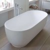 Duravit Luv Voľne stojaca vaňa, 160x75 cm, DuraSolid, ClickClack, biela 700461000000000