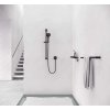 Keuco IXMO Set sprchovej hlavice, 3 prúdy, tyče 86 cm a hadice, matná čierna 59587370801