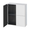 Duravit L-Cube Skrinka, 80x70x24 cm, 2 dvierka, biela mat LC116701818