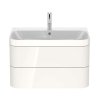 Duravit Happy D.2 Plus Skrinka s umývadlom, 48x78x49 cm, 2 zásuvky, biela vysoký lesk HP4637O2222