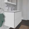 Duravit L-Cube Umývadlová skrinka, 55x82x48 cm, 2 zásuvky, biela mat LC624101818