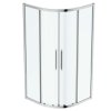 Ideal Standard i.Life Sprchový kút, 90x90 cm, silver bright/číre sklo T4935EO