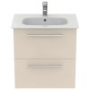 Ideal Standard i.Life A Skrinka pod umývadlo, 60x44x63 cm, 2 zásuvky, matná piesková T5255NF