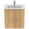 Ideal Standard i.Life A Skrinka pod umývadlo, 600x440x630 mm, 2 zásuvky, dub T5255NX