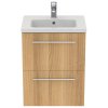 Ideal Standard i.Life S Skrinka pod umývadlo, 500x375x630 mm, 2 zásuvky, dub T5291NX