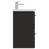 Ideal Standard i.Life S Skrinka pod umývadlo, 60x38x63 cm, 2 zásuvky, uhľovo matná sivá T5293NV