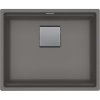 Franke Kubus 2 Fragranitový drez KNG 110-52, 56x46 cm, sivý kameň 125.0641.422
