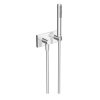 Hansa Matrix Set sprchovej hlavice, držiaku a hadice, pod omietku, chróm 44430170