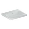 Geberit iCon Umývadlo, 60x48x16 cm, s prepadom, s otvorom na batériu, biela 501.834.00.1