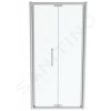 Ideal Standard i.Life Sprchové dvere skladacie, 1000 mm, silver bright/číre sklo T4853EO