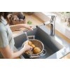 Hansgrohe Zesis M33 Drezová batéria s výsuvnou spŕškou, sBox, chróm 74823000-HG