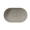 GSI PURA COLOR PURA keramické umývadlo na dosku 60x37cm, tortora mat 883405