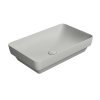 GSI PURA COLOR PURA keramické umývadlo na dosku, 60x38cm, cenere mat 883717