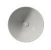 GSI PURA COLOR PURA keramické umývadlo na dosku vysoké, piemer 42cm, cenere mat 885217