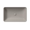 GSI NUBES COLOR NUBES keramické umývadlo na dosku 60x38cm, tortora mat 903605