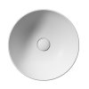 GSI NUBES COLOR NUBES keramické umývadlo na dosku, priemer 40cm, biela mat 903909