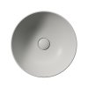 GSI NUBES COLOR NUBES keramické umývadlo na dosku, priemer 40cm, cenere mat 903917