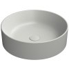 GSI KUBE X COLOR KUBE X keramické umývadlo na dosku, priemer 45cm, cenere mat 942717
