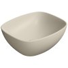 GSI NUBES COLOR NUBES keramické umývadlo na dosku 40x35cm, creta mat 978508