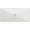 GSI EXTRA FLAT Keramická sprchová vanička, obdĺžnik 170x80x2cm, biela mat 46170809