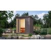 fínska sauna KARIBU HYTTI 1 (97703) terragrau LG4123