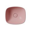 GSI NUBES COLOR NUBES keramické umývadlo na dosku 40x35cm, blush mat 978524