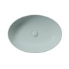 GSI COLOR ELEMENTS PURA keramické umývadlo na dosku 60x42 cm, ghiaccio mat 884215