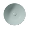GSI COLOR ELEMENTS PURA keramické umývadlo na dosku, Ø 42 cm, ghiaccio mat 885115