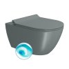 GSI COLOR ELEMENTS PURA závesná WC misa, Swirlflush, 36x55 cm, agave dual-mat 881504