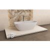 Polysan MEDINA voľne stojaca vaňa 165x70x52cm, solid surface, biela mat 92430