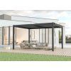 hliníková bioklimatická pergola LANITPLAST BASIC 4x3 m LG4293