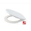 Alca  WC doska, Antibacterial, biela A60