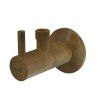 Alca Ventily Ventil rohový s filtrom 1/2", bronz-antic ARV001-ANTIC