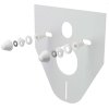 Alcadrain Predstenové inštalácie Izolačná doska na závesné WC a bidet s príslušenstvom, biela M910