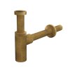 Alcadrain Sifóny Sifón umývadlový DN32 DESIGN celokovový, bronz/antic A400ANTIC