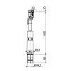 Alca  Vypúšťací ventil na Slimmodul A09B