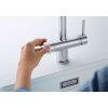 Blanco Fontas S II Drezová batéria s výsuvnou koncovkou a filtračnou funkciou, chróm 525198