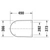 Duravit Darling New WC doska, SoftClose, biela 0063390000