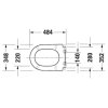 Duravit Darling New WC doska, SoftClose, biela 0063390000