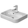 Duravit Happy D.2 Umývadielko, 50x36 cm, s prepadom, s otvorom na batériu, s WonderGliss, biela 07105000001