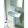Duravit Happy D.2 Umývadlo, 100x51 cm, s prepadom, s otvorom na batériu, s WonderGliss, biela 23181000001