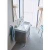 Duravit Happy D.2 Umývadlo, 65x51 cm, s prepadom, s otvorom na batériu, biela 2318650000