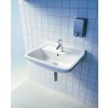Duravit Starck 3 Umývadlo 65x49 cm, s prepadom, s 1 otvorom na batériu, s WonderGliss, biela 03006500001