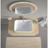 Duravit Happy D.2 Plus Umývadlová misa zápustná, 60x40 cm, bez prepadu, WonderGliss, biela 23596000001
